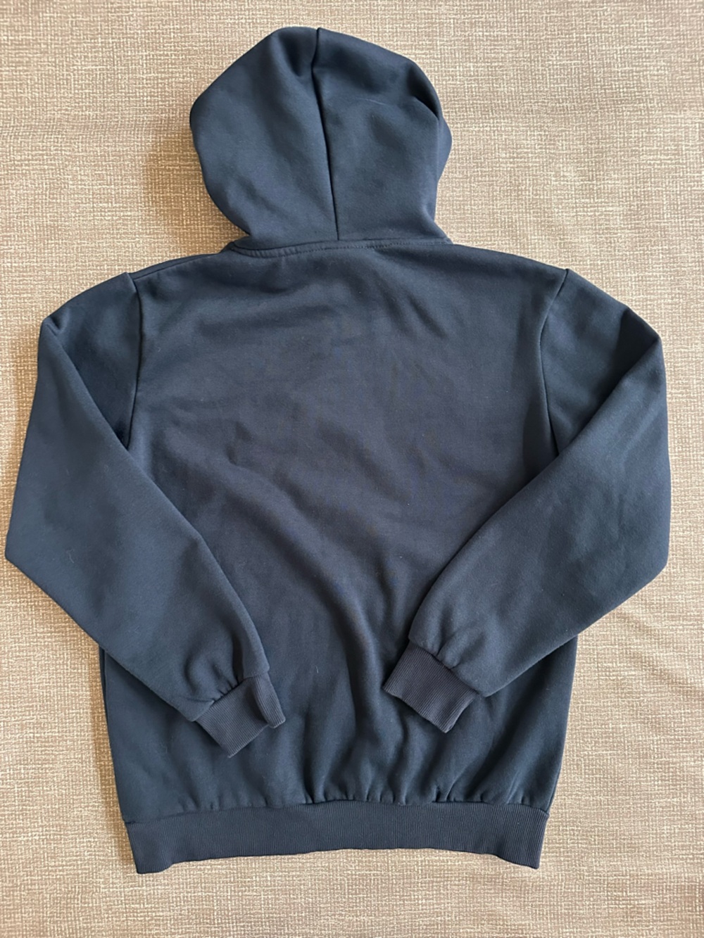 US Bank Hoodie Men’s Medium Navy Pullover Logo Sweatshirt Corporate Promo - Picture 2 of 13
